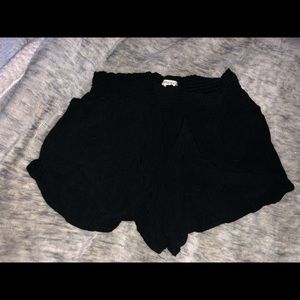 Black shorts